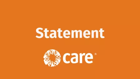 CARE statement banner