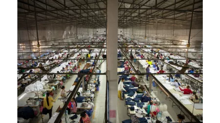 Cambodia_Clothes factory