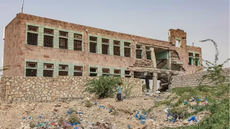Yemen_Destroyed school