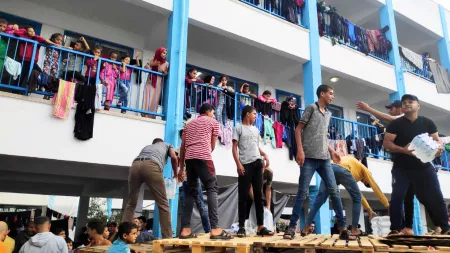 distribution of water in school