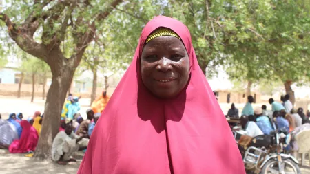 Halima, Treasurer of the Communal Platform of Innovation (PCI) - a CARE supported initiative in Niger.