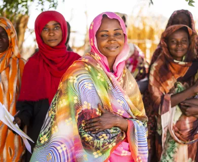 Women and girls in Sudan