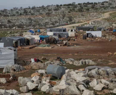 Syria_Camp on border with Turkey
